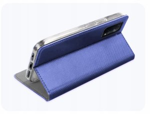 Hello Case Etui z Klapką Do Oppo A54 5G / A74 5G / A93 5G (Granatowe, Magnetyczne) 5
