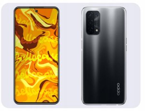 Hello Case Etui z Klapką Do Oppo A54 5G / A74 5G / A93 5G (Granatowe, Magnetyczne) 7