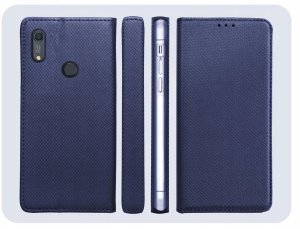 Hello Case Etui z Klapką Do Huawei Y6s / Y6 Prime 2019 / Honor 8A (Granatowe, Case) 6