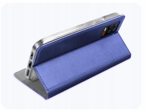 Hello Case Etui z Klapką Do Realme 8 / 8 Pro (Granatowe, Magnetyczne, Zamykane, Case) 5