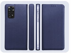 Hello Case Etui z Klapką Do Xiaomi Redmi Note 11 4G / 11s 4G (Navy Blue, Magnetyczne) 6