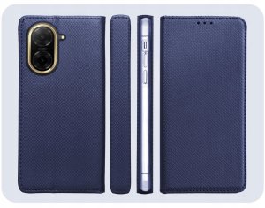 Hello Case Etui z Klapką Do Xiaomi Redmi A5 (Granatowe, Magnetyczne, Zamykane, Case) 6