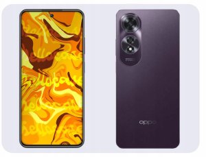 Hello Case Etui z Klapką Do Oppo A60 4G (Granatowe, Magnetyczne, Zamykane, Ochronne) 7