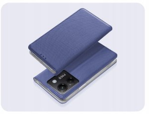 Hello Case Etui z Klapką Do Xiaomi Poco M7 Pro 5G (Granatowe, Magnetyczne, Zamykane) 2