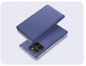 Hello Case Etui z Klapką Do Honor X8C 4G (Granatowe, Magnetyczne, Zamykane, Ochronne) 2