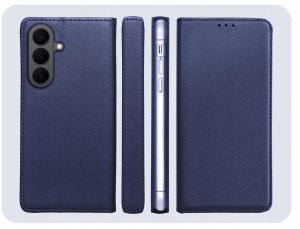 Hello Case Etui z Klapką Do Samsung Galaxy S26 Plus (Granatowe, Magnetyczne, Zamykane) 6