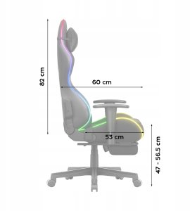 Fotel Huzaro Huzaro Force 5.7 RGB Black 13