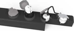 Brennenstuhl Adapter gniazda USB C 2,4A bialy 1508110010 5