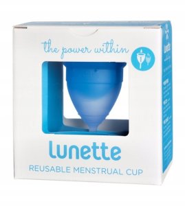 Lunette LUNETTE_Kubeczek menstruacyjn 41mm Błękitny 2