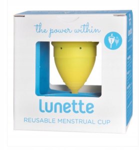 Lunette LUNETTE_Kubeczek menstruacyjny 46mm Żółty 2
