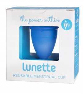 Lunette LUNETTE_Kubeczek menstruacyjn 46mm Błękitny 2