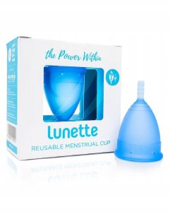 Lunette LUNETTE_Kubeczek menstruacyjn 46mm Błękitny 3