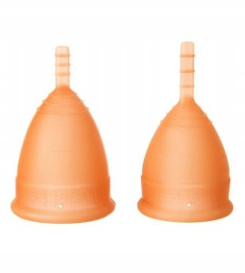 Lunette LUNETTE_Kubeczki menstruacyjne 46mm Pomarańczowy 3