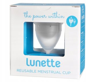 Lunette LUNETTE_Kubeczek menstruacyjny Bezbarwny 41mm 2