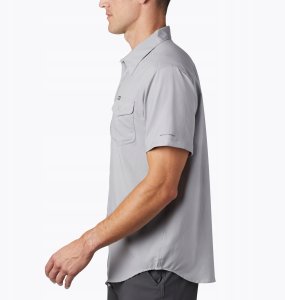 Columbia Utilizer II Solid Short Sleeve Shirt 1577762039 gray S 3