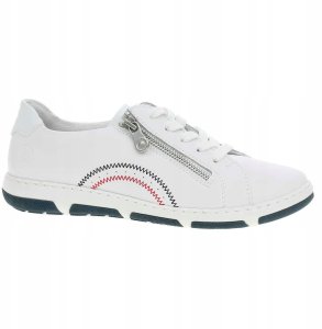 Rieker Rieker Sneakers 42424-80 białe 40 11