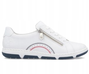 Rieker Rieker Sneakers 42424-80 białe 40 8