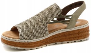 Rieker Rieker Sandals 62741-52 Srebrne 40 2