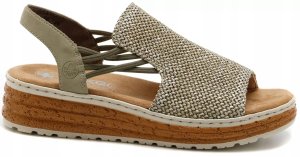 Rieker Rieker Sandals 62741-52 Srebrne 40 4