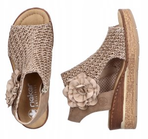 Rieker Sandals 63791-60 szary 36 10