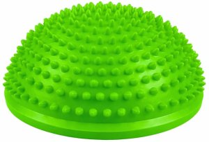 Lean Półkula Sensoryczna Do Masażu Ćwiczeń Równowagi Zielona 16 cm LEAN 5