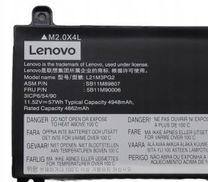 Bateria Lenovo 57Wh internal lithium-ion 5