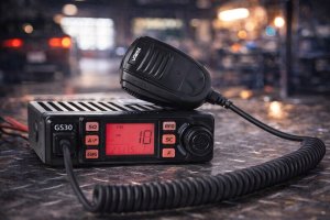 CB Radio CB Radio JOPIX GS-30 AM/FM 12/24V ASQ RF-Gain LCD 6 kolorów 3