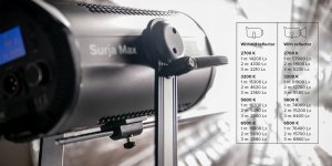 Naświetlacz Newell Lampa LED Newell Surja Max 500 11