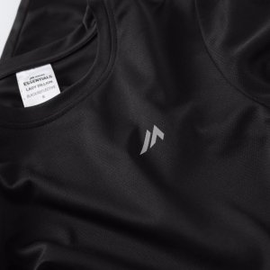 Huari Damska koszulka z krótkim rękawem Martes essentials LADY DILLION black/reflective rozmiar S 4