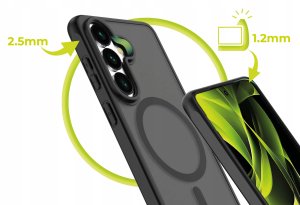 Mobile Origin Mobile Origin Easy Case, MagSafe, Matte Black - Samsung Galaxy S26+ 6