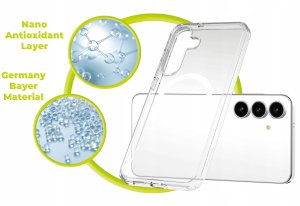 Mobile Origin Mobile Origin Easy Case, MagSafe, Clear - Samsung Galaxy S25 FE 8