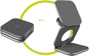 Ładowarka Mobile Origin Mobile Origin 3in1 Qi2 25W UltraSlim Foldable Charger PW36 MagSafe Compatible Space Grey 7
