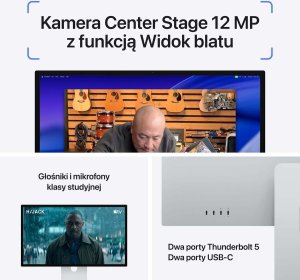 Monitor Apple Studio Display XDR - Szkło Nanostrukturalne - Podstawka z regulacją pochylenia oraz wysokości (MFEP4RC/A) 5