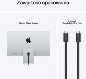 Monitor Apple Studio Display - Szkło Nanostrukturalne - Podstawka z regulacją pochylenia (MFF24RC/A) 7