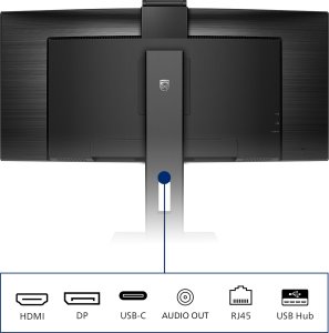 Monitor Philips 6P1Crh/00 Led Display 86.4 Cm 3