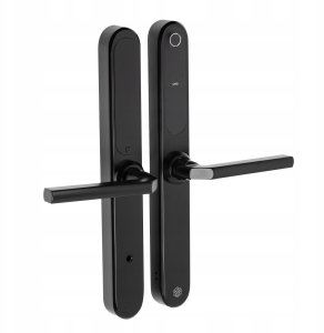 PSG Klamka elektroniczna Smart TUCAN Srebrna Nierdzewna Tuya Kod Odcisk Szyld 12