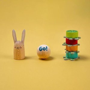 Londji Gra zespołowa zając i żółw Ready Steady Go! dla dzieci 5+ 8