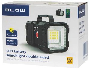 Latarka Vayox Latarka LED akumulatorowa szperacz dwustronna z funkcją powerbank 7