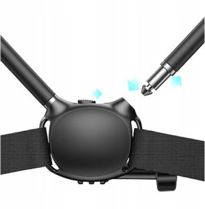 Usams Uchwyt na szyję do telefonu USAMS JoyGo  JOY02 Neck Mount z magnetycznym mocowaniem czarny 3