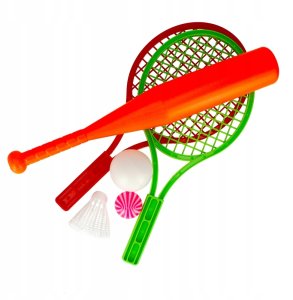 Mega Creative RAKIETKI PLAZOWE/BASEBALL+AKC 25X43X7 MC 24/48 6