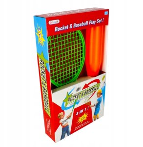 Mega Creative RAKIETKI PLAZOWE/BASEBALL+AKC 25X43X7 MC 24/48 7