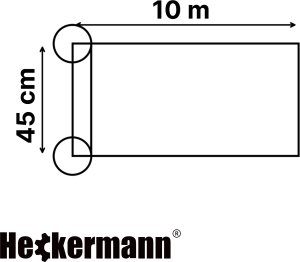 Heckermann Samoprzylepna tapeta okleina na ścianę 0,45x10m Heckermann 2015 Naklejka Lamela 2