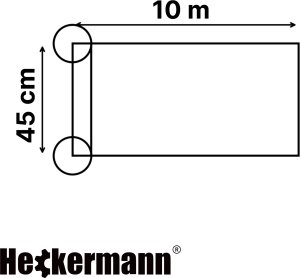 Heckermann Samoprzylepna tapeta okleina na ścianę 0,45x10m Heckermann 2015-4 Naklejka Lamela 2