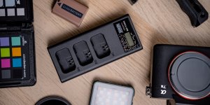 Ładowarka do aparatu Eneride Ładowarka trzykanałowa Newell CD-USB-C do akumulatorów LP-E6 do Canon 11