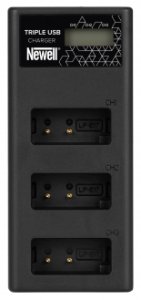 Ładowarka do aparatu Eneride Ładowarka trzykanałowa Newell CD-USB-C do akumulatorów LP-E17 do Canon 3