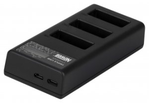 Ładowarka do aparatu Eneride Ładowarka trzykanałowa Newell CD-USB-C do akumulatorów LP-E17 do Canon 5