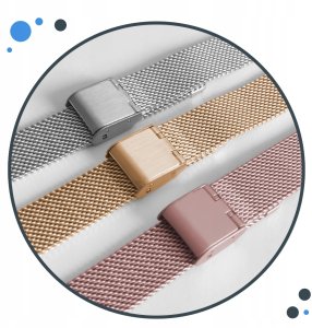 ChronSmarta Pasek / bransoleta ChronSmarta do smartband'a Xiaomi Mi Band 8 / 9 / 10 (Różowy) 7