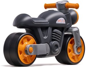 Rowerek biegowy Falk Jeździk Biegowy Ciche Koła Motor Prem1er Retro Czarny 12m+ (453S) 4