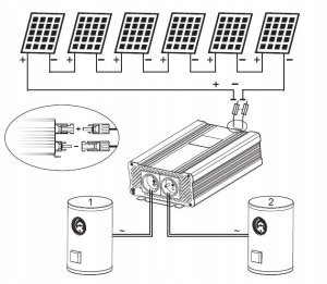 Bojler Drazice Zestaw do grzania wody w bojlerach ECO* Solar Boost EVO 8xPV 8