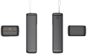 Powerbank Tracer Power bank TRACER PRIME-V3 30000mAh QC22.5W+PD20W 4